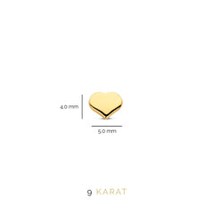 Beloro Jewels Della Spiga 9 carat gold Ear Studs BO360006