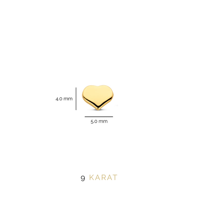 Beloro Jewels Della Spiga damen OhrknÃ¶pfe Gold BO360006-zoom-