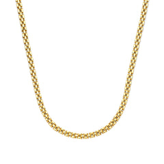Isabel Bernard Aidee Rosine 14 Carat Golden Schakel Necklace IB340164