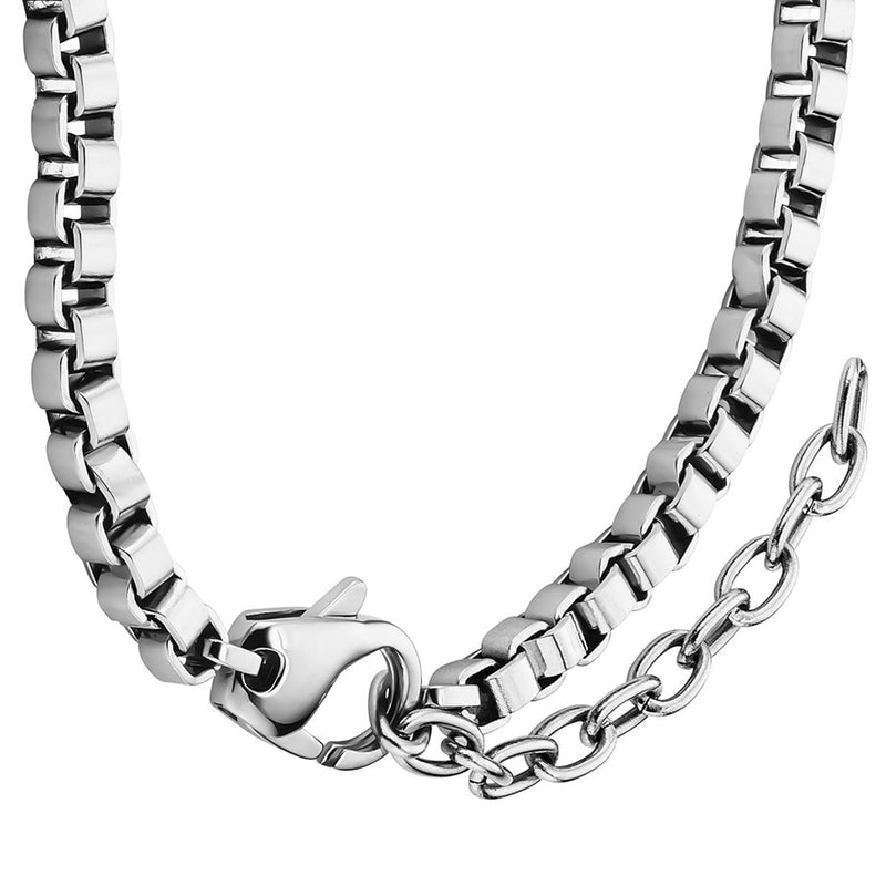 G-Star Floatcore Silberne Box Chain Halskette GSJ.100.04-zoom-