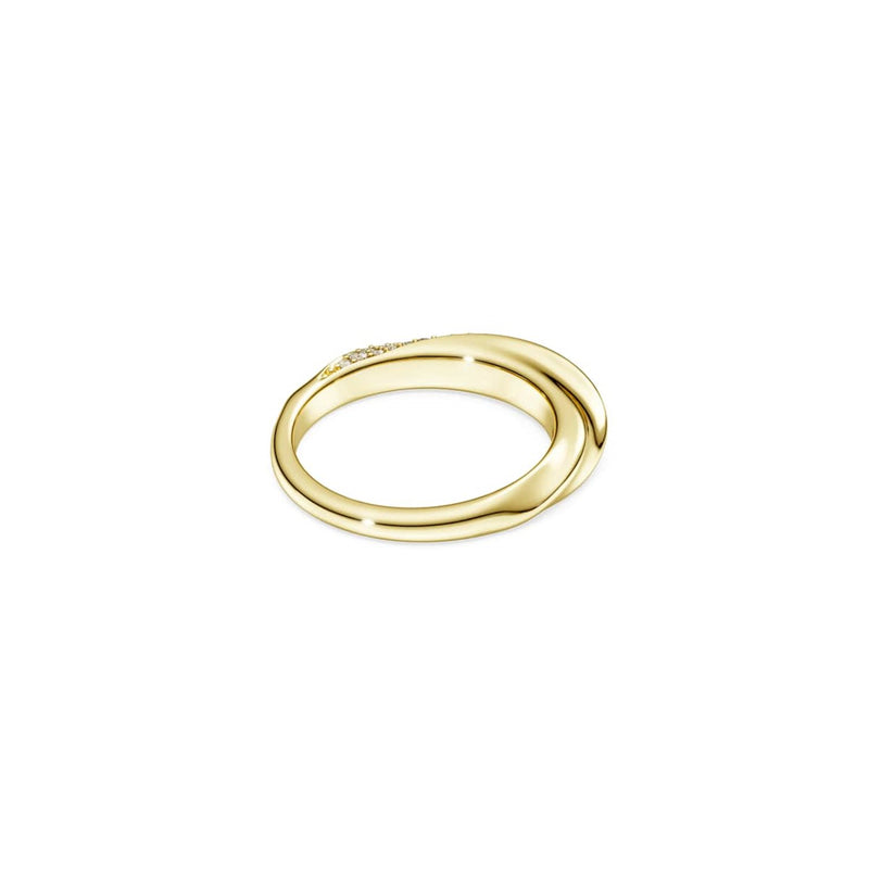 Swarovski Classica Ring in Sterlingsilber-Goldoptik 5746020-zoom-