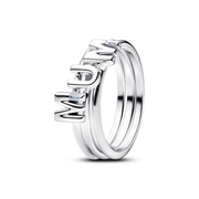 Pandora Moments MUM Buchstaben Teilbarer Ring 194458C01-52