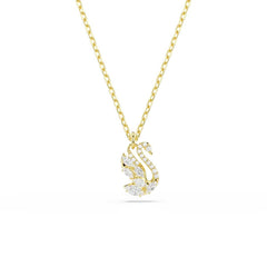 Swarovski Swan Pave Gold-Tone Necklace 5754626