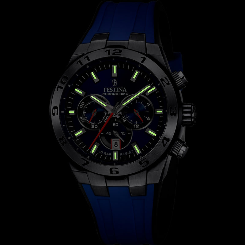Festina Chrono Bike herren Uhr Blau F20671/1-zoom-