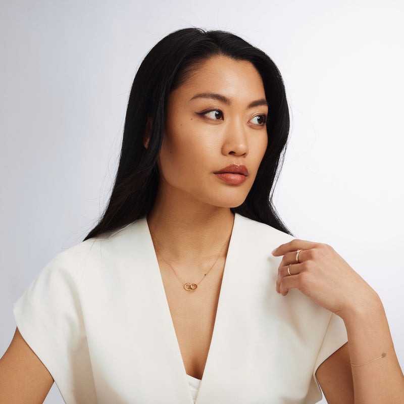 Isabel Bernard Le Marais Zoé 14 Karat | Gold Halskette IB340131-zoom-