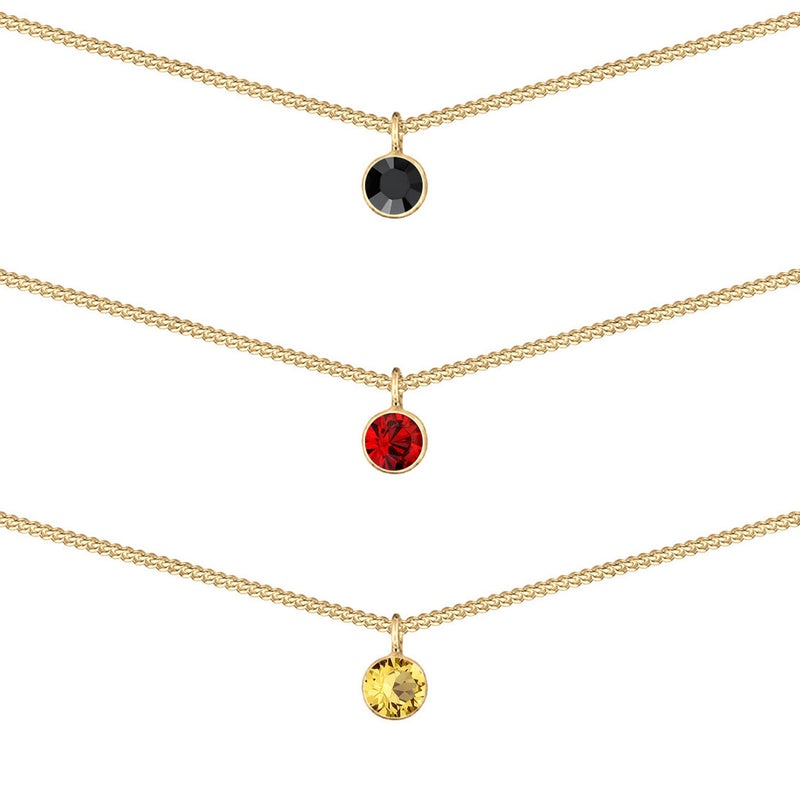 Elli 925 Sterling Silver Layered Choker 2004-BF-0007652-001-zoom-