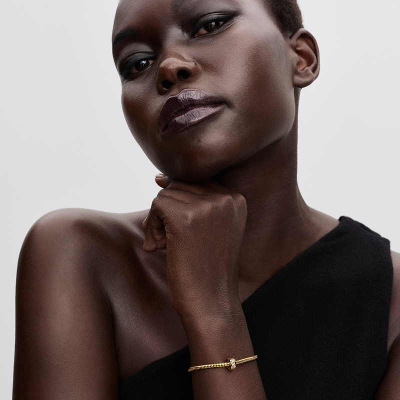 Pandora Disney Gold Plated Mickey & Minnie Mouse Clip Charm 764130C01-zoom-