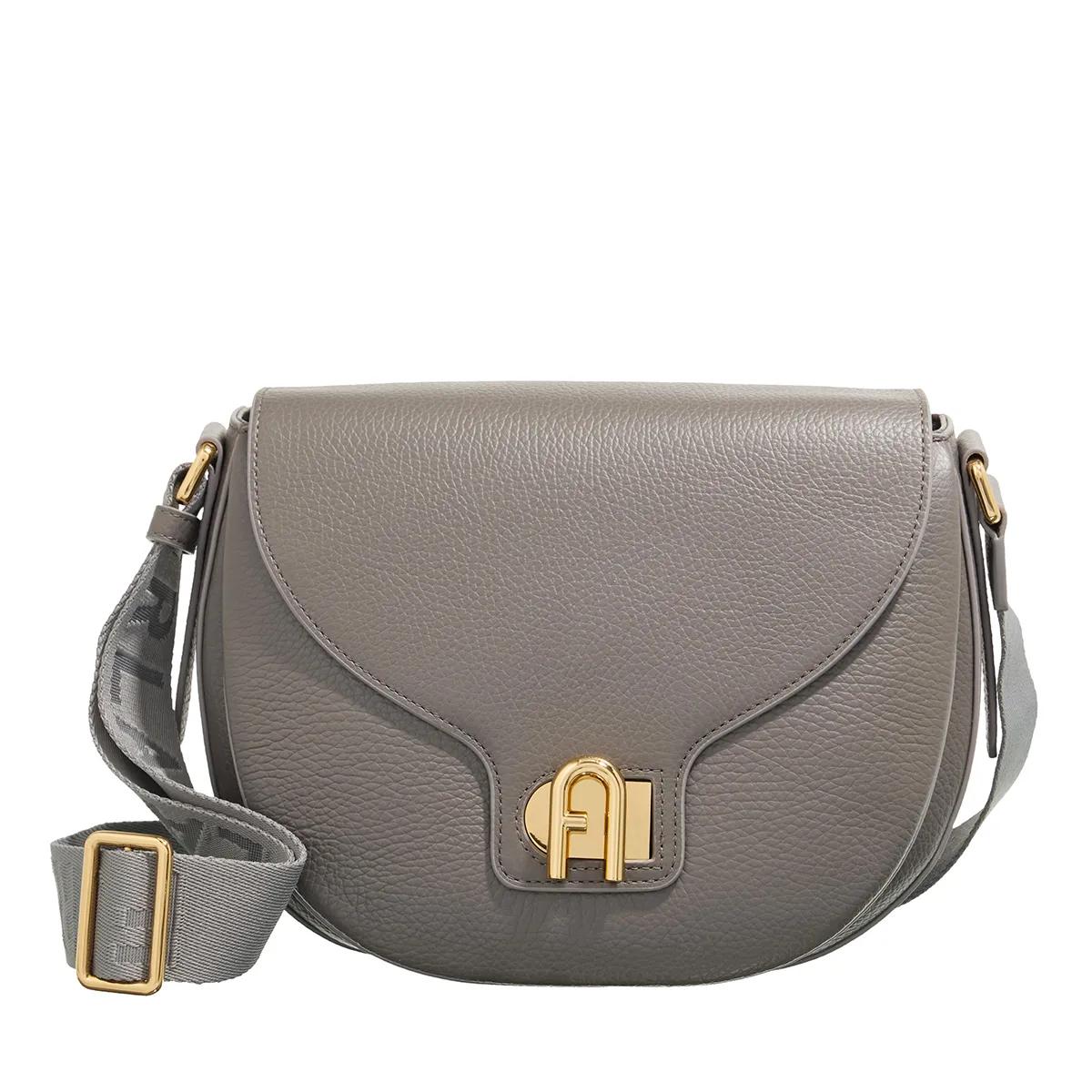Furla Lotus Grey Leather Crossbody bag 2001-A0629235
