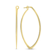 Violet Hamden Sisterhood Feminine 925 Sterling Silberne Vergoldete Creolen VH360027