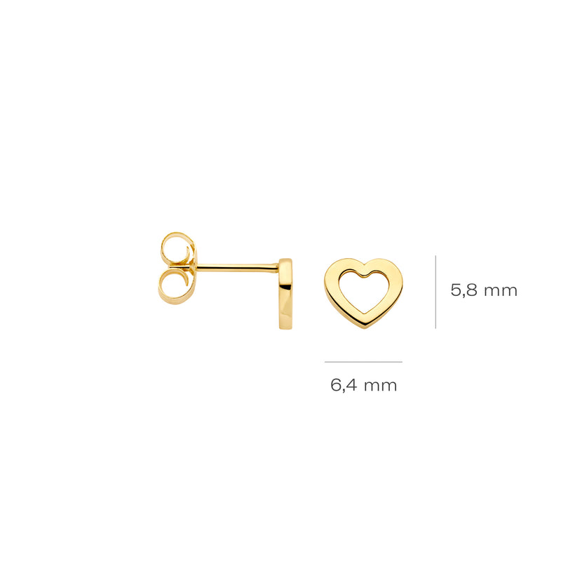 Blush 14 karat gold Ear Studs 7360YGO-zoom-