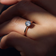 Parte Di Me Cento Luci Rosia 925 Sterling Silver Ring PDM33011-60