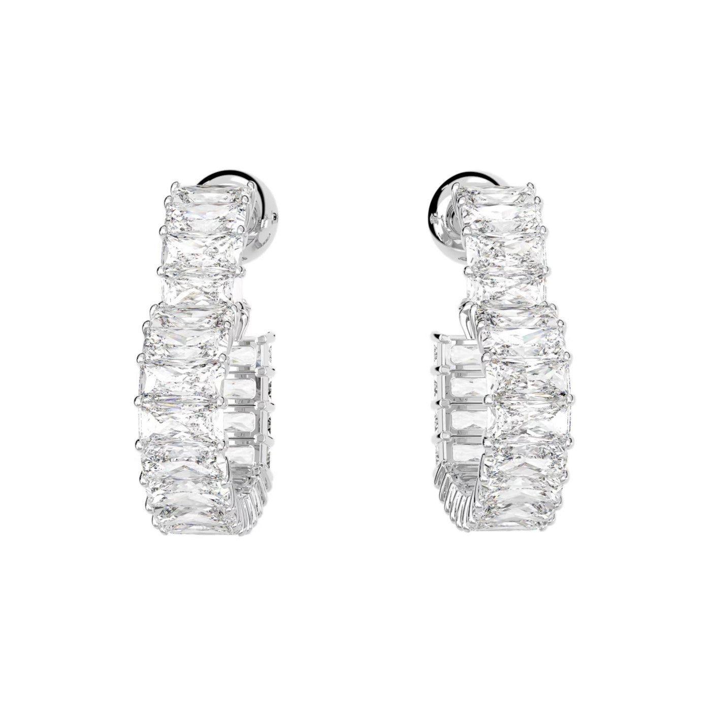 Swarovski Matrix Silver Earrings 5653170
