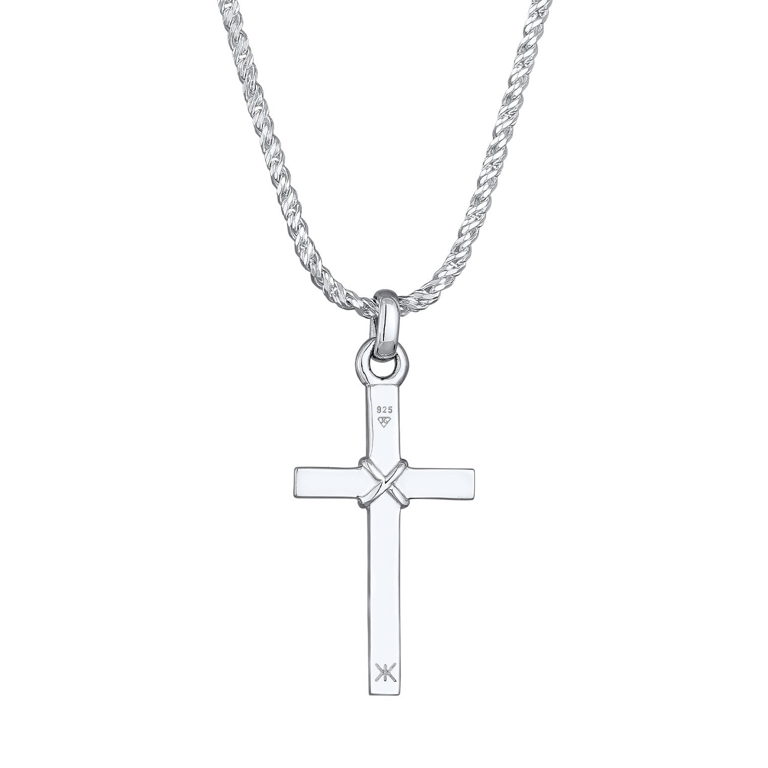 Kuzzoí 925 Sterling Silver Link Chain Necklace 2004-BF-0008062-001