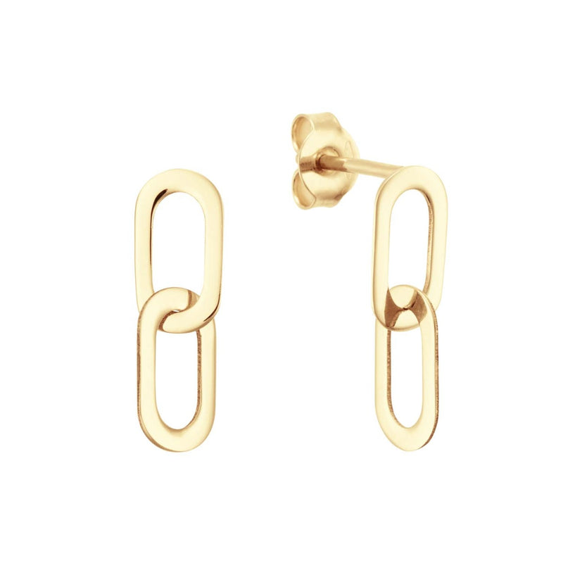 Jackie Gold Cannaregio 14 Karat Gold Drop earrings JKE24.462-zoom-