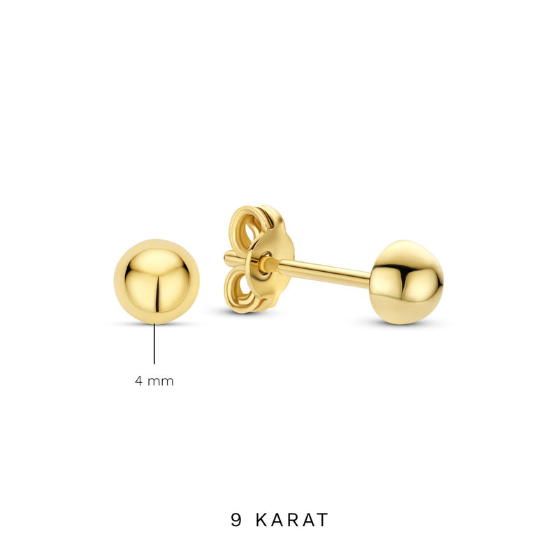 Beloro Jewels Regalo d'Amore 9 Karat Gold Ohrstecker Geschenkset BO90044-zoom-