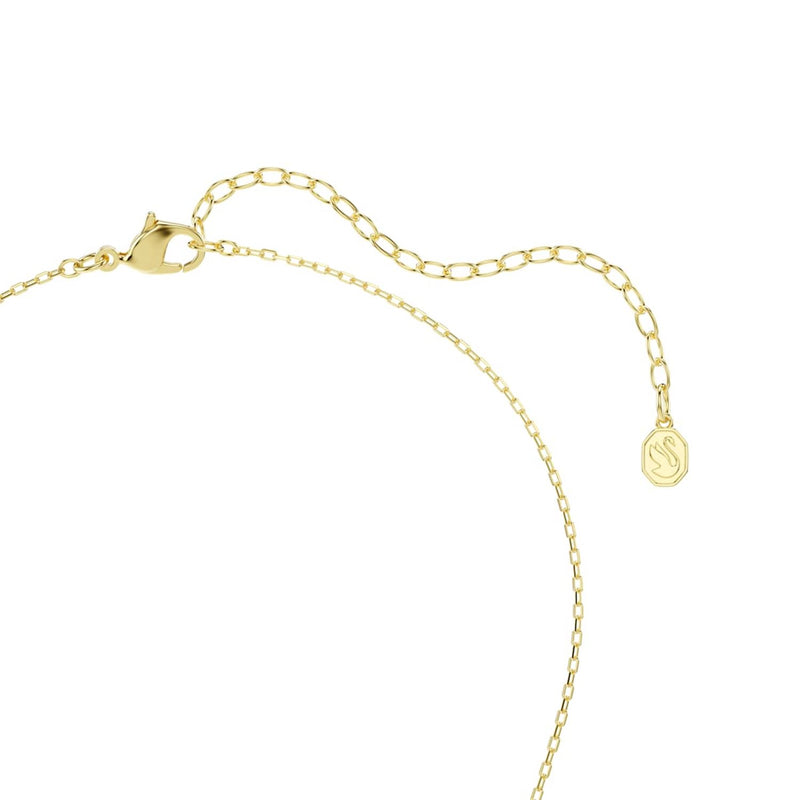 Swarovski Sublima Glam Halskette in Goldoptik mit grünem Anhänger 5752884-zoom-