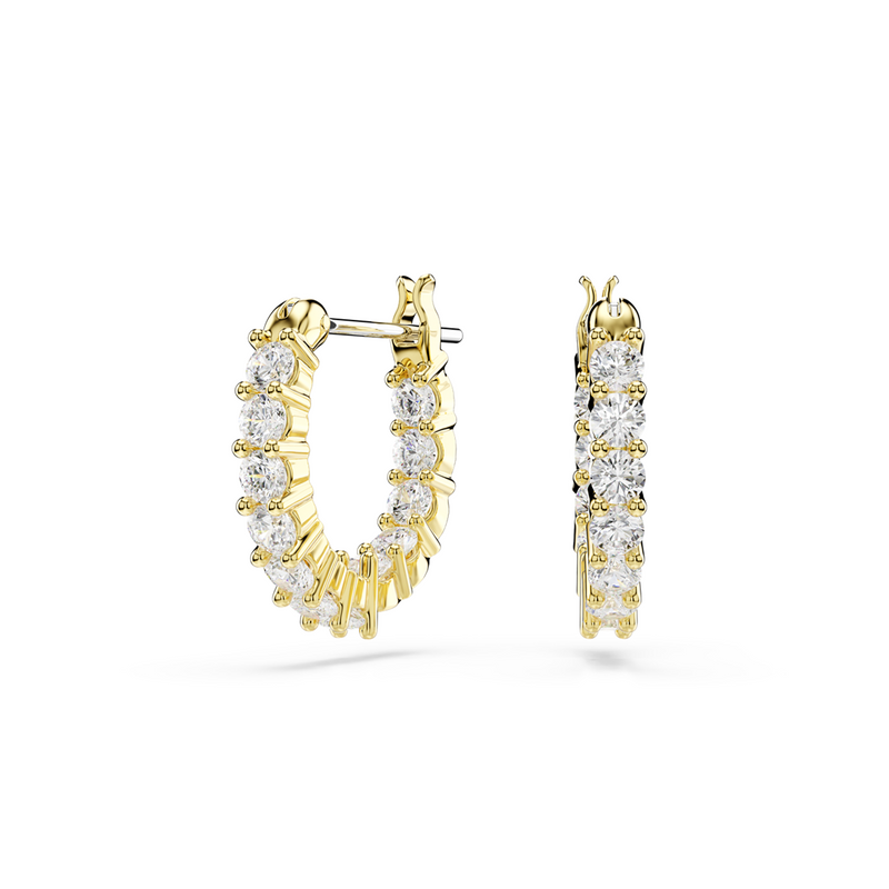 Swarovski Matrix Goldfarbene Ohrringe 5733398-zoom-