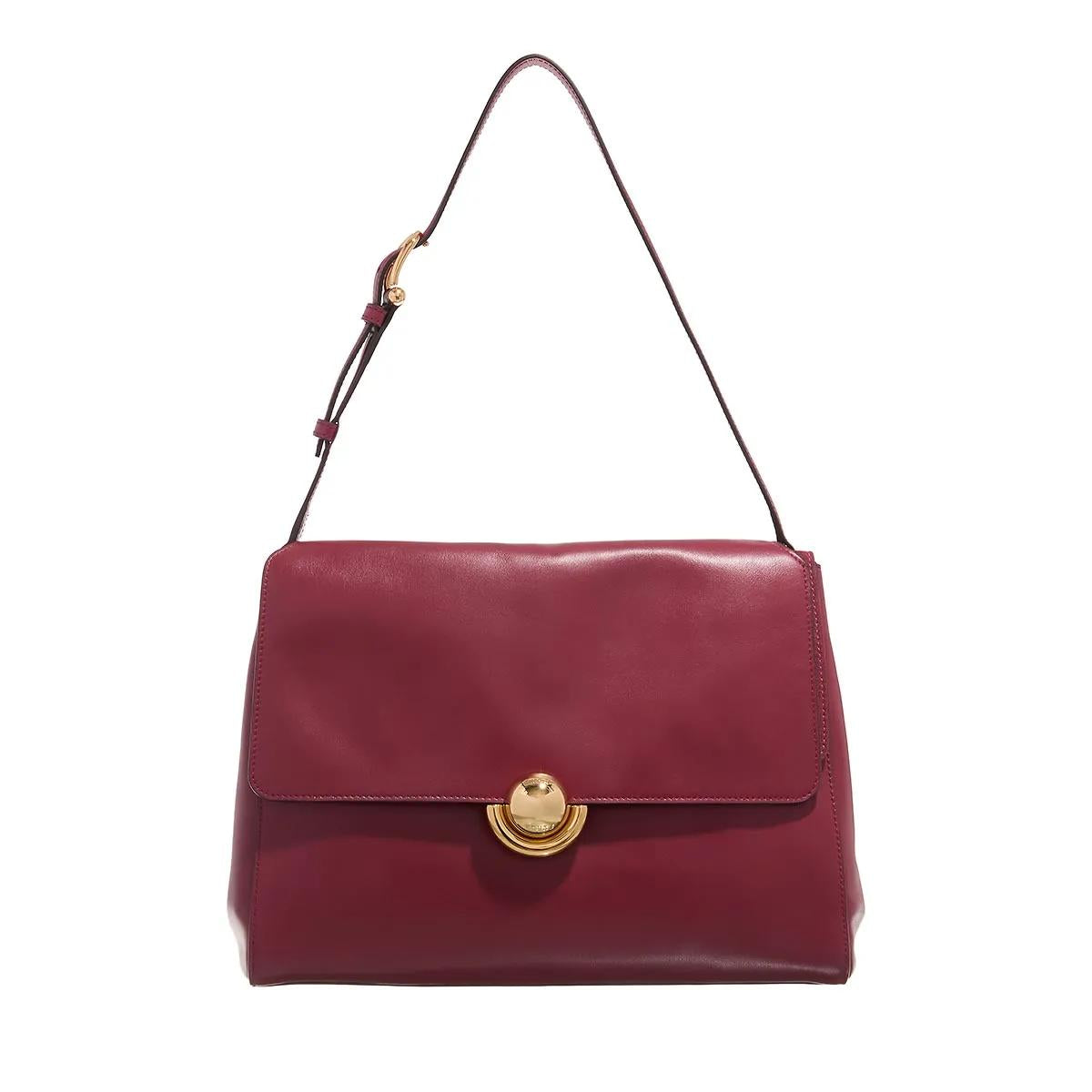Furla Domus Red Leather Shoulder bag 2001-A0629205