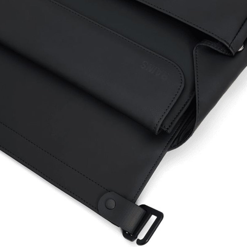 Rains OTG Black Messenger Bag R16400-01-zoom-