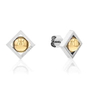 Tommy Hilfiger Jewels Silberfarbene Ohrknöpfe TJ2780791