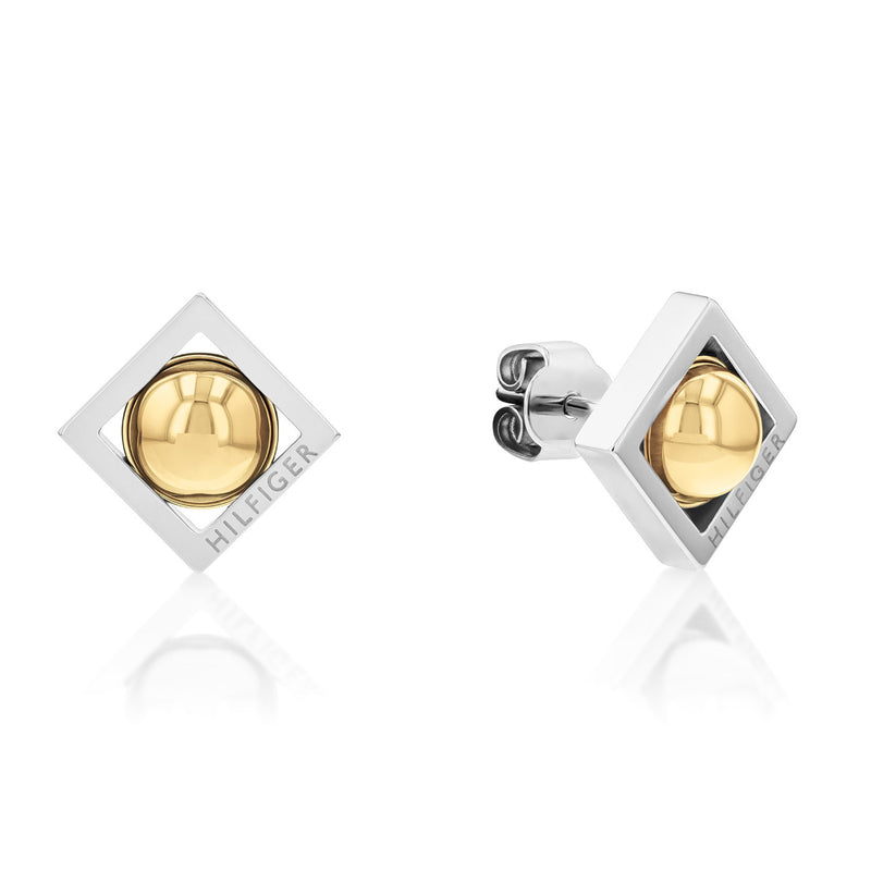 Tommy Hilfiger Jewels Silberfarbene Ohrknöpfe TJ2780791-zoom-