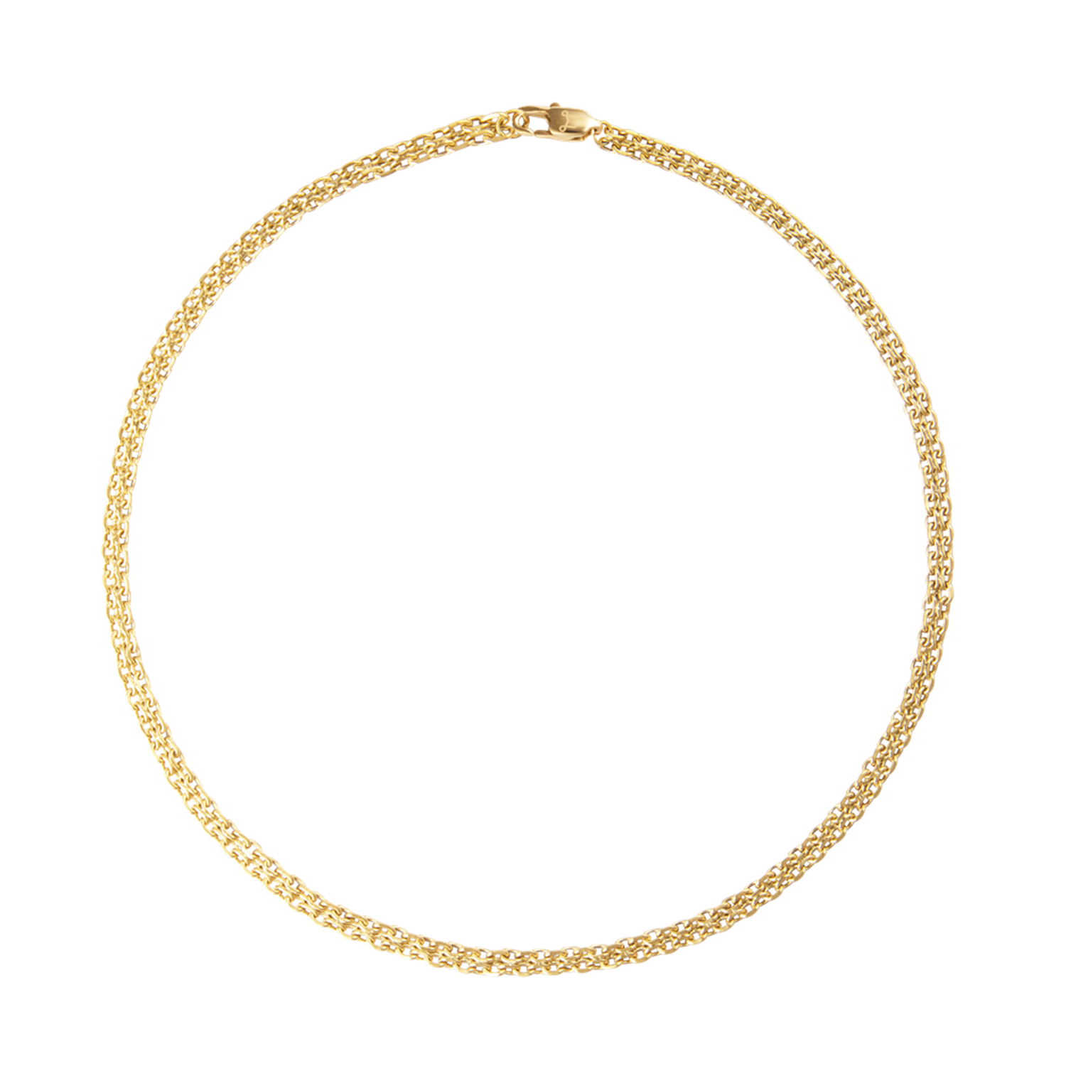 Mockberg Gold Plated Darling Necklace MO235
