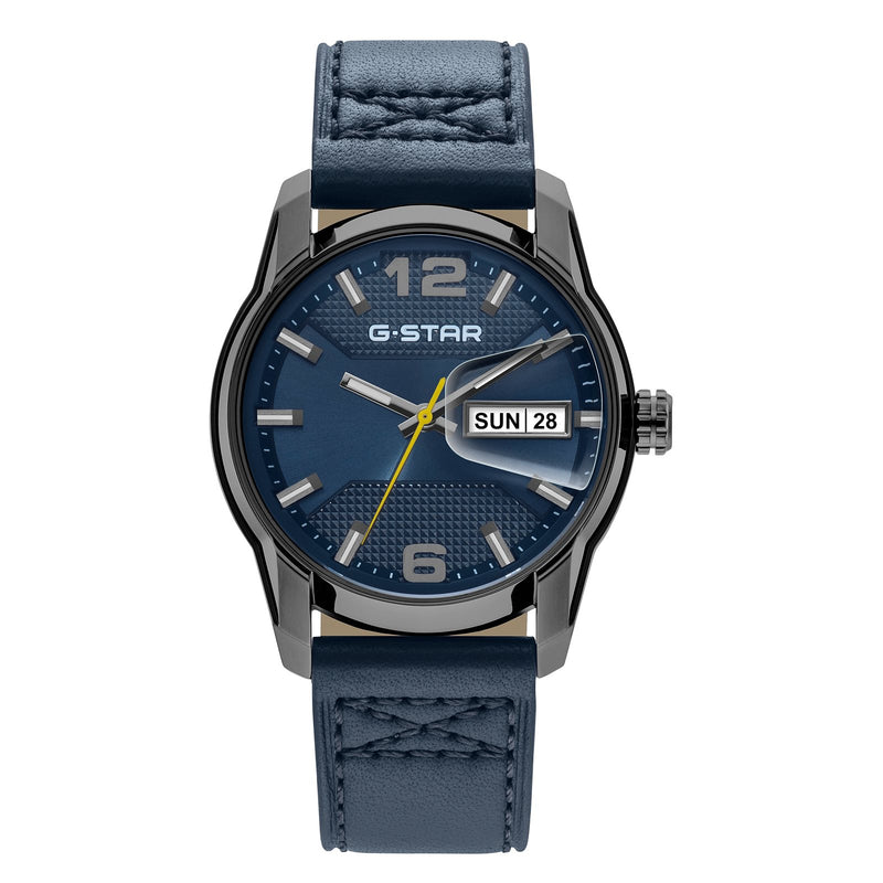 G-STAR Selvedge Blaue Herrenuhr GSW.507.03-zoom-