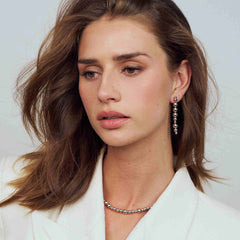 Sif Jakobs 925 Sterling Silver Bormio Lungo Earrings SJ-E2740