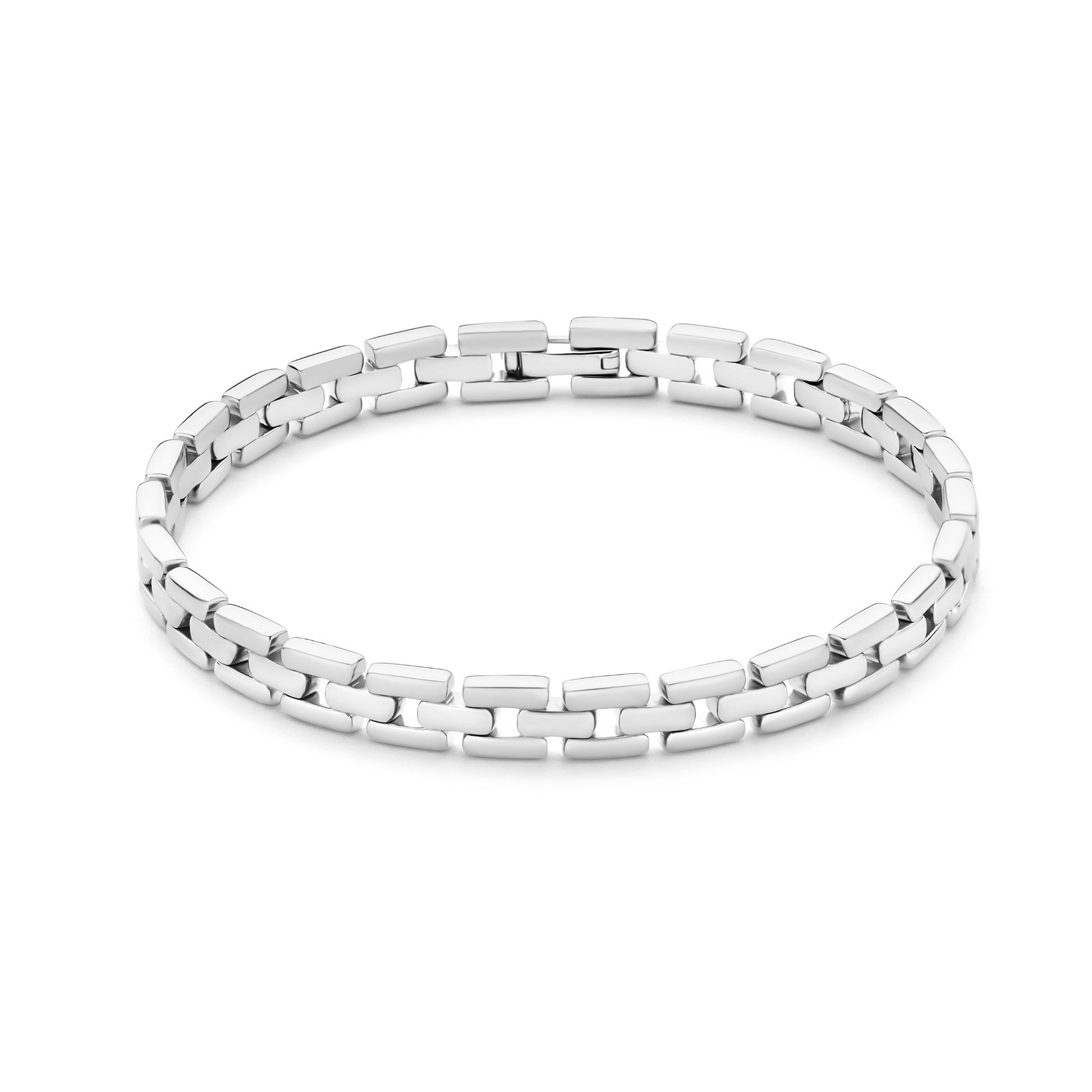 Parte Di Me Bibbiena Poppi Dante 925 Sterling Silver Link Bracelet PDM32114