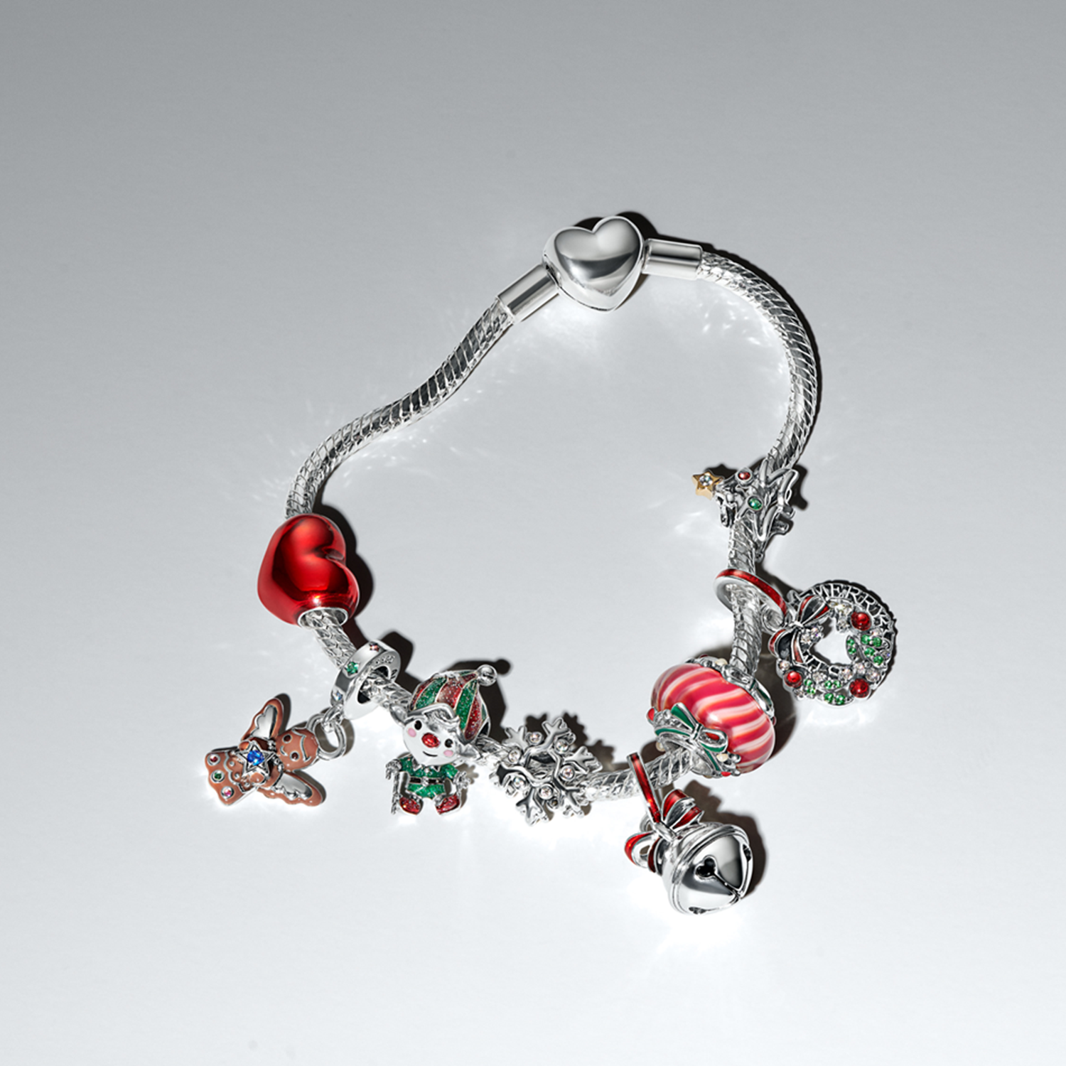 Pandora Moments Gold Plated Christmass Tree Charm 764248C01