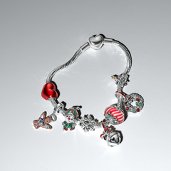 Pandora Moments Gold Plated Christmass Tree Charm 764248C01