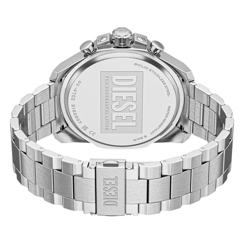 Diesel Mega Chief Slim Round Gold Dial Watch DZ4702-zoom-