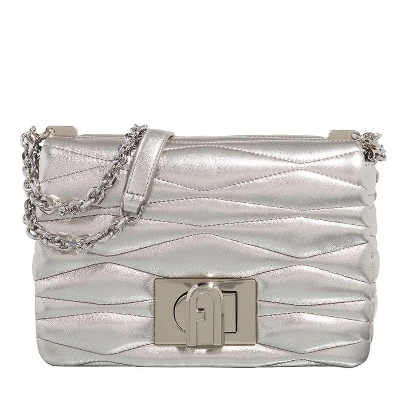 Furla 1927 Grey Leather Crossbody bag 2001-A0629198-zoom-
