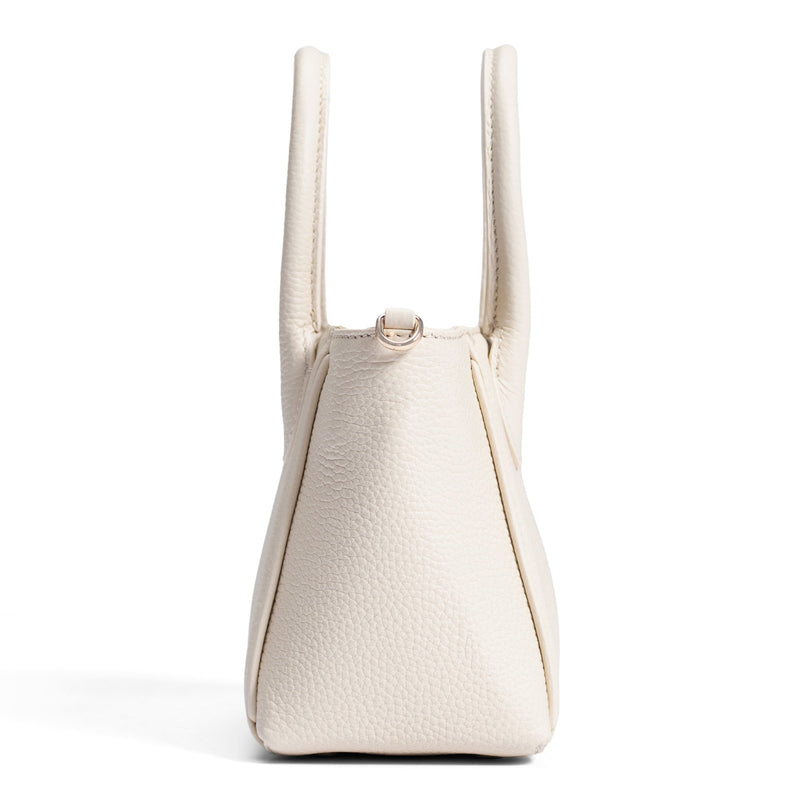 Isabel Bernard Honoré Cloe Mini Creme Kalbsleder Handtasche IB21124-070-zoom-