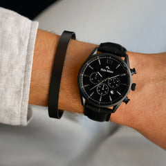 Mats Meier Annecy Black Steel Bracelet MM320017