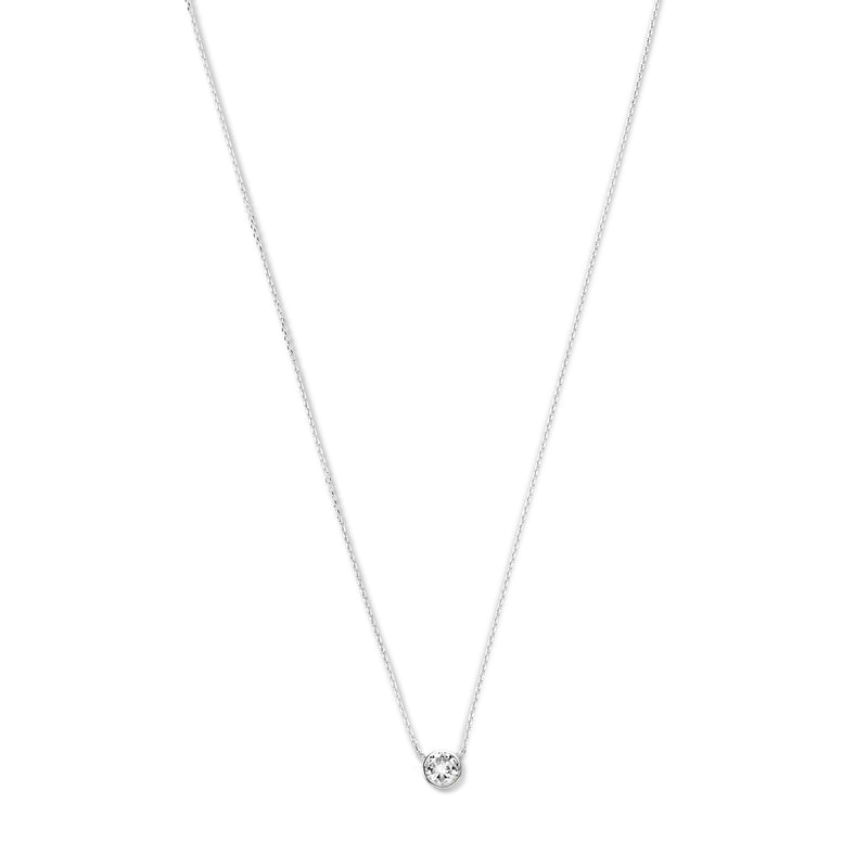 Violet Hamden Venus 925 Sterling Silberne Halskette mit Geburtsstein VH340009-AUG-zoom-