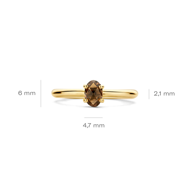 Blush damen Ring 585 Gold 1242YSQ/58-zoom-
