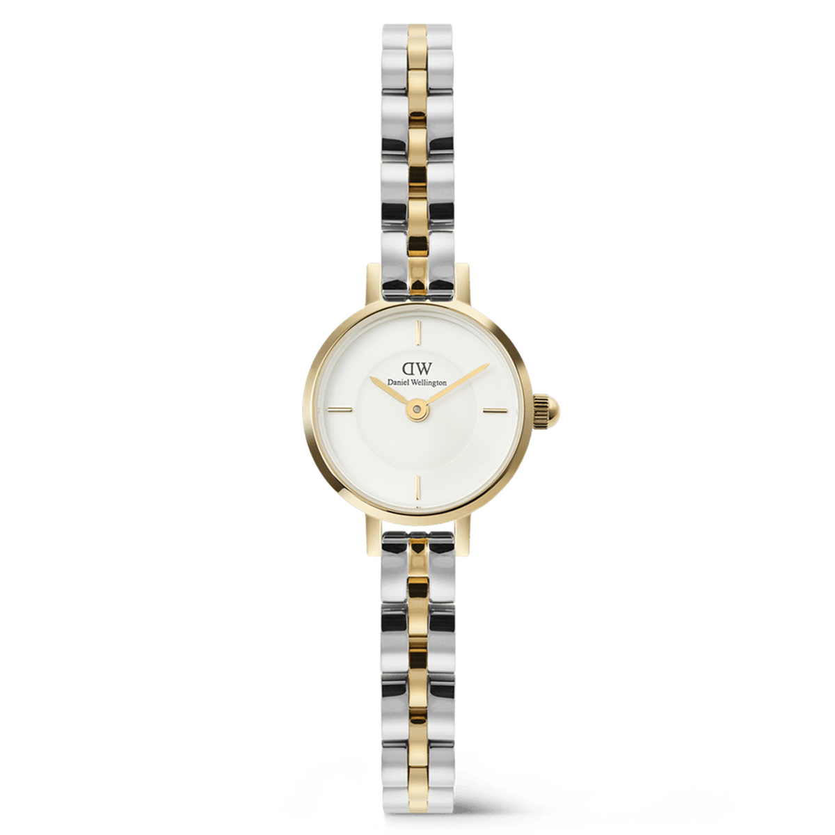 Daniel Wellington Petite Mini Arch 3-Link Bicolor Women's Watch DW00100923
