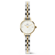 Daniel Wellington Petite Mini Arch 3-Link Bicolor Damen Uhr DW00100923