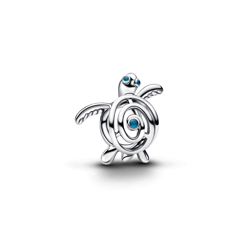 Pandora Moments Enamel Durchbrochener Meeresschildkröten-Charm 794697C01-zoom-