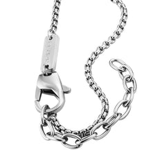 G-Star M-Tag Silver-Tone Necklace GSJ.101.02