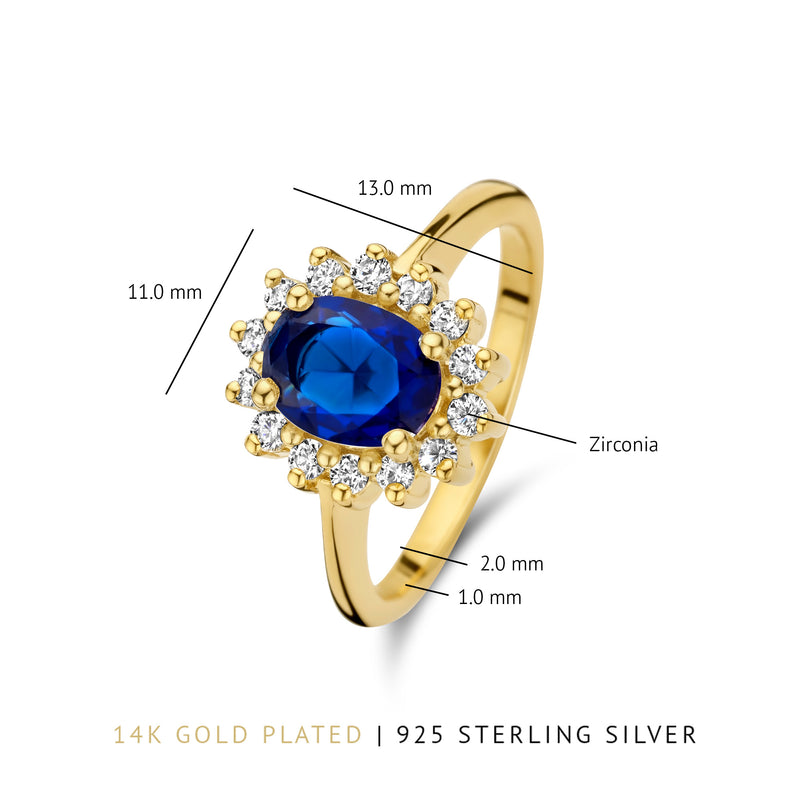 Parte Di Me Mia Colore damen Ring 585 Vergoldung PDM33061-56-zoom-