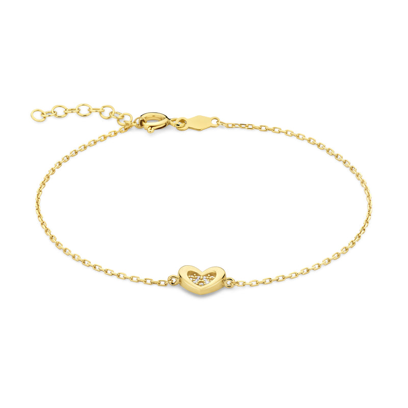 Beloro Jewels Monte Napoleone damen Armband 375 Gold BO320031-zoom-