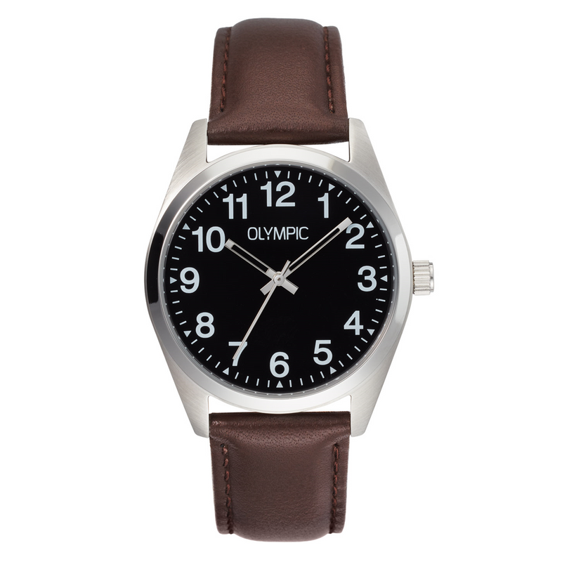 Olympic Marcel Silver Men's Watch OL89HSL062-zoom-