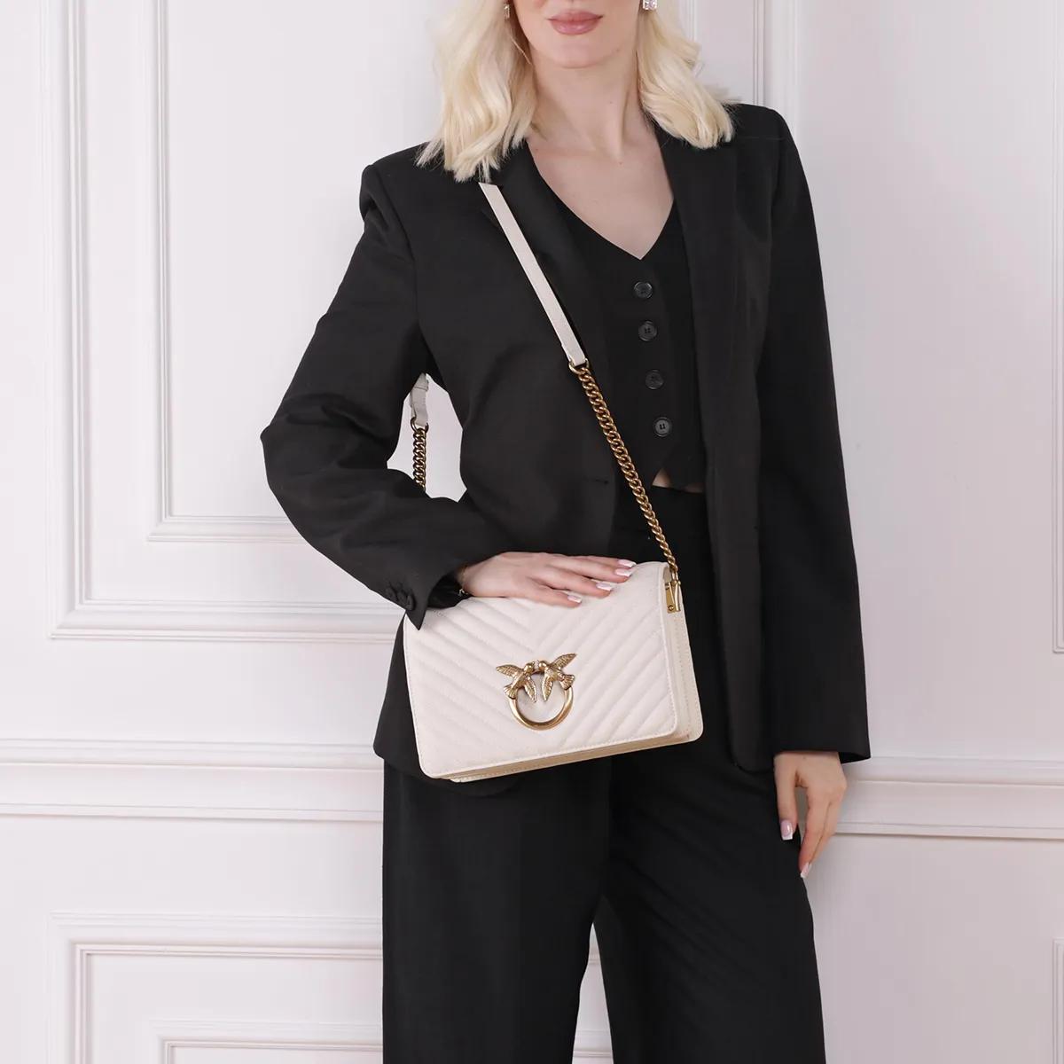 Pinko Cream Crossbody Bag 2001-A0536926