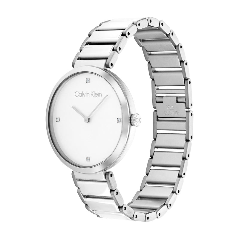 Calvin Klein Minimalistic T-bar Grey Women's Watch 2002-CK25200137-zoom-