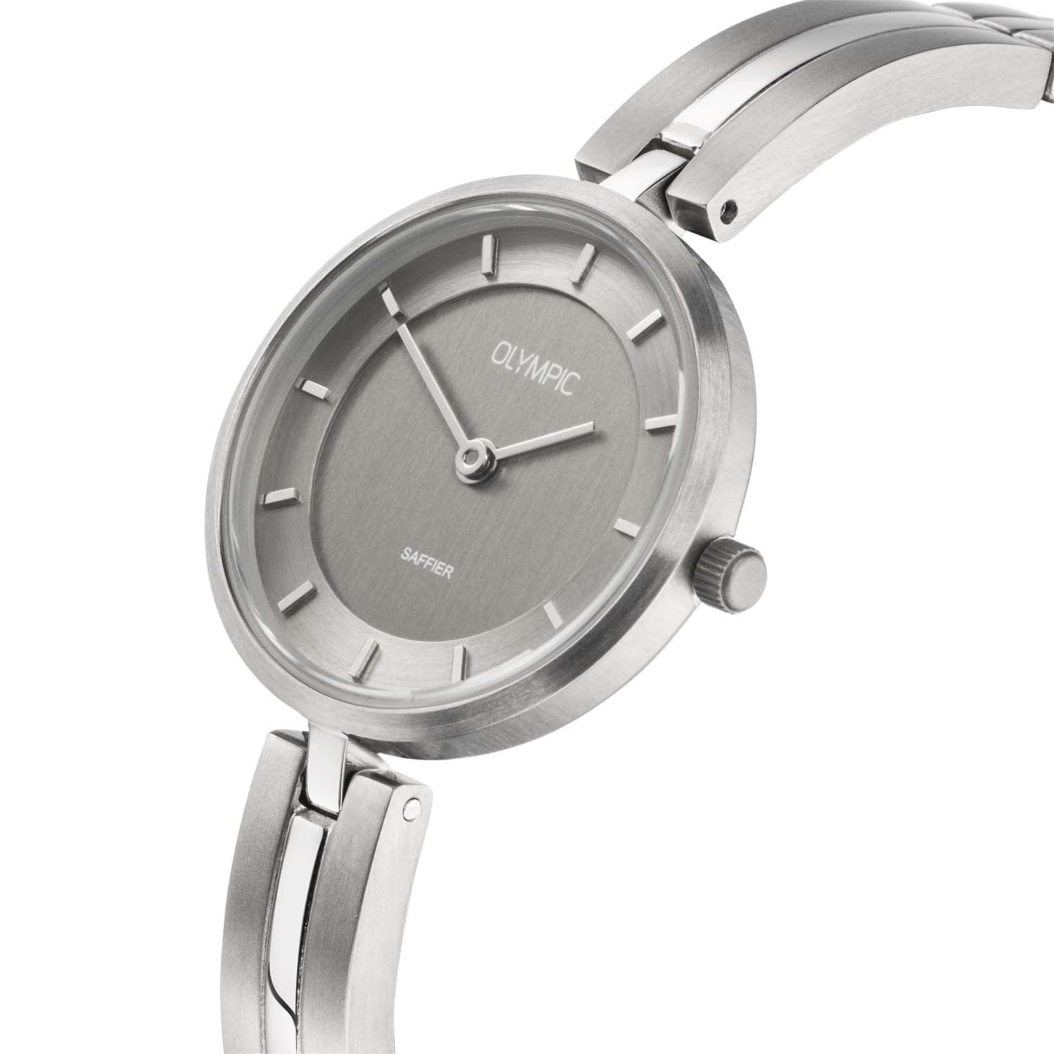 Olympic Titanium Grijs Dames Horloge 2002-OL1DTT002