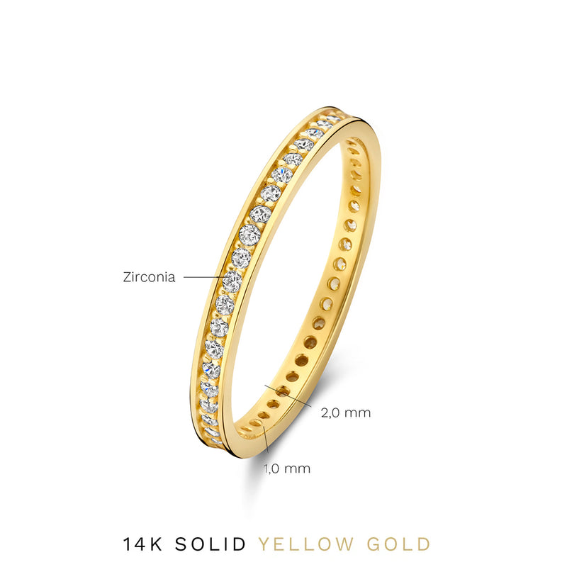Isabel Bernard Le Marais Merle 14 Karat | Gold Ring IB330051-60-zoom-