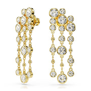 Swarovski Imber Goldfarbene Ohrhänger 5680093