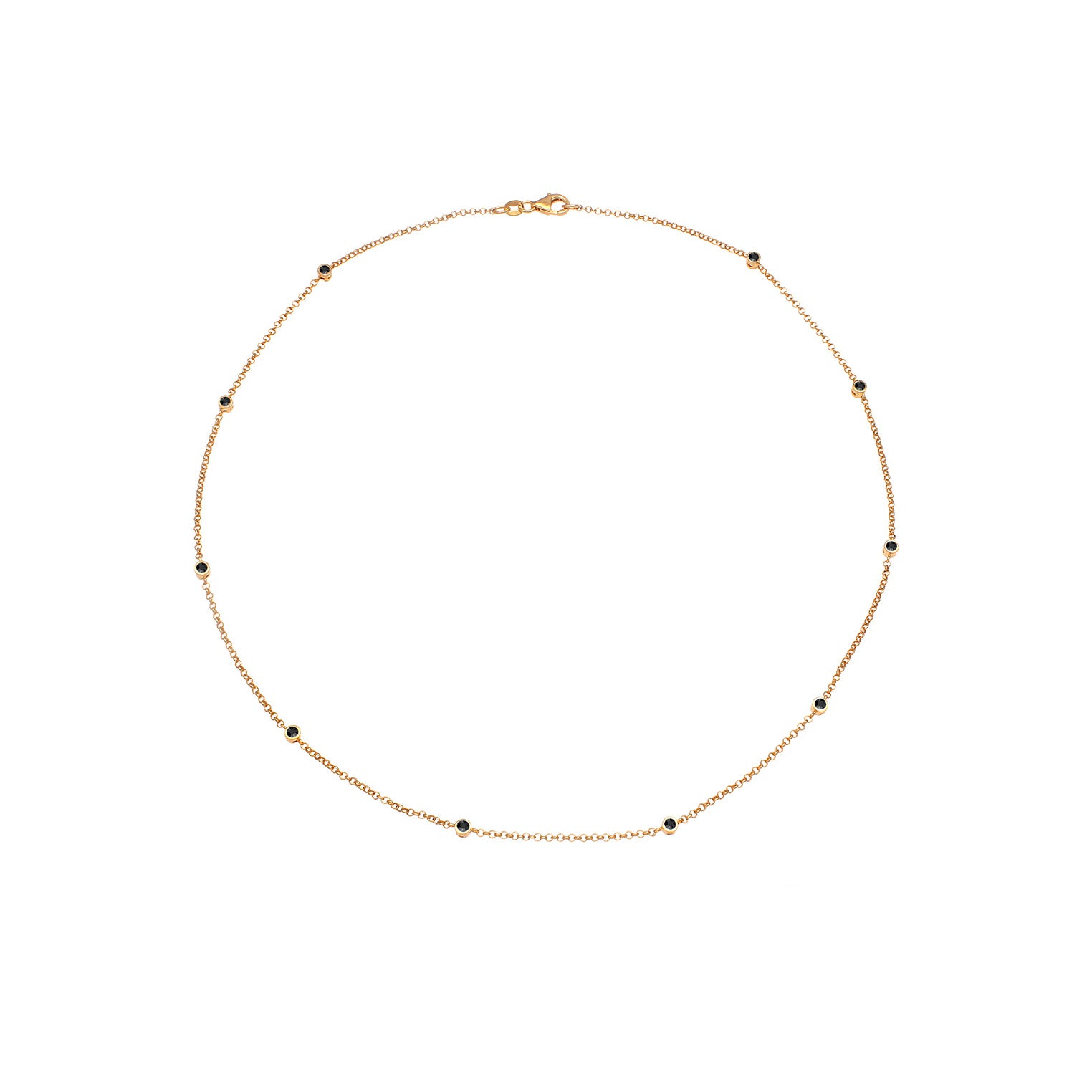 Elli 925 Sterling Silver Solitaire Necklace 2004-BF-0007817-001